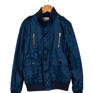 Gucci Blue Bomber Jacket